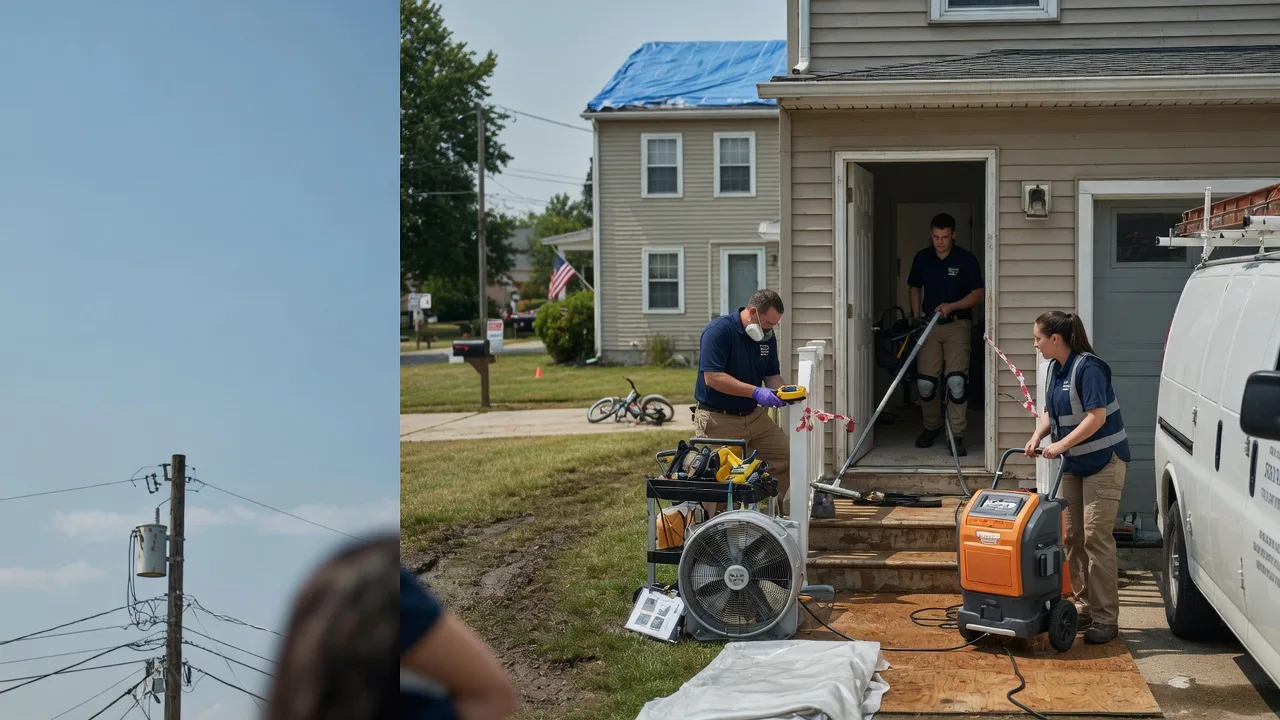 Water Damage Repair in Cutler, IN near me